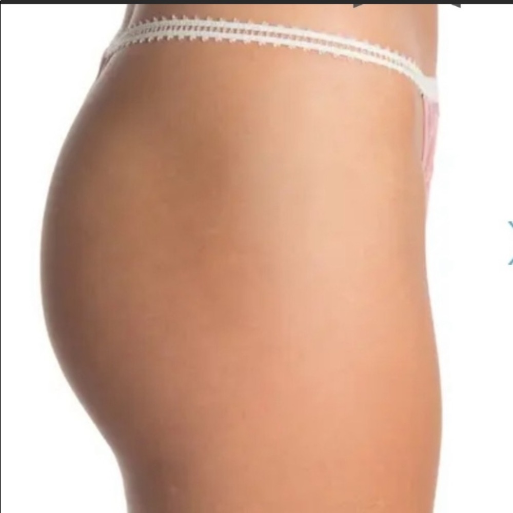 NEW! $20 FREE PEOPLE “Gabriella” Small Thong Underwear Pixie Nude - Picture 8 of 15